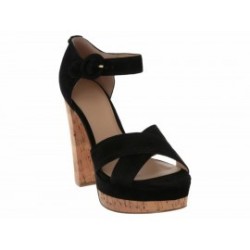 Sandalia lisa Guess negro