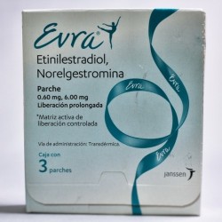 EVRA 6MG PARCHES C/3