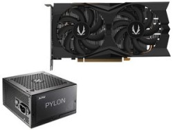 Tarjeta de Video NVIDIA GeForce GTX 1660 ZOTAC Twin Fan, 6GB GDDR5, 1xHDMI, 3xDisplayPort, PCI Express 3.0 + Fuente de Poder XPG