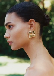 Pendientes geométricos relieve