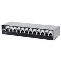 PANEL PARCHEO INTELLINET CAT 6 12 PTOS ESCRITORIO C/BLOQUEO