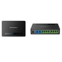 ADAPTADOR ATA GIGABIT DE 8 PUERTOS FXS CON ROUTER Y 2 PUE...