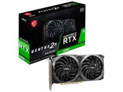 Tarjeta de Video NVIDIA GeForce RTX 3060 MSI VENTUS 2X 8G OC, 8GB GDDR6, 1xHDMI, 3xDisplayPort, PCI Express x16 4.0.