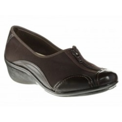 Zapato cerrado Suave Pies café