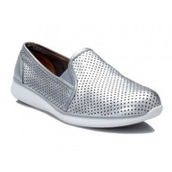 Tenis liso Flexi de piel