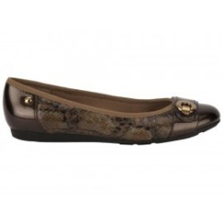 Balerina animal print Anne Klein bronce