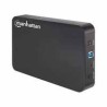 GABINETE MANHATTAN PARA DISCO DURO 3.5 SATA USB V3.0 NEGRO