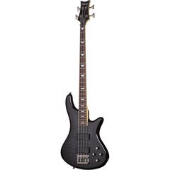 BAJO ELECTRICO SCHECTER STILETTO EXTREME 4 CUERDAS NEGRO TRANSPARENTE