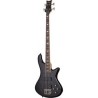 BAJO ELECTRICO SCHECTER STILETTO EXTREME 4 CUERDAS NEGRO TRANSPARENTE