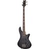 BAJO ELECTRICO SCHECTER STILETTO EXTREME 4 CUERDAS NEGRO TRANSPARENTE