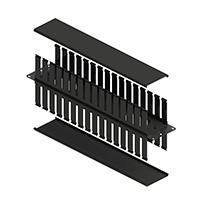 ORGANIZADOR DE CABLES NORTH SYSTEM 2 U.R. DOBLE HORIZONTA...