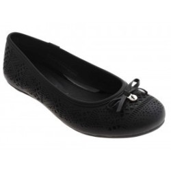 Balerina con diseño corte láser Flexi negra