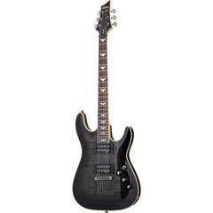 GUITARRA ELECTRICA SCHECTER OMEN EXTRM 6 NEGRO TRANSPARENTE