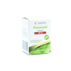FLUCONAZOL 100MG CAP C/10