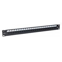 PANEL PARCHEO INTELLINET CAT 6 24 PTOS 1U C/BLOQUEO