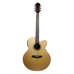 GUITARRA LA SEVILLANA ELECTRO-ACUSTICA JU-340CEQ NATURAL