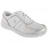 Tenis liso Lauren Ralph Lauren plateado