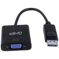 ADAPTADOR GHIA CONVERSOR DE VIDEO DISPLAYPORT MACHO A VGA...