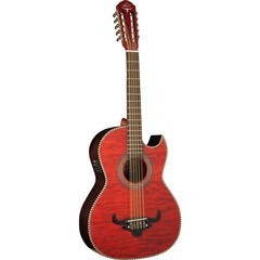 BAJO QUINTO OSCAR SCHMIDT E/ACUS OH32SEQ ROJO TRANSPARENTE