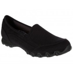 Tenis liso Skechers negro