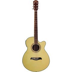 GUITARRA OSCAR SCHMIDT ELECTRO ACUSTICA OG10CE BLANCO