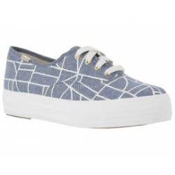 Tenis estampado Keds azul