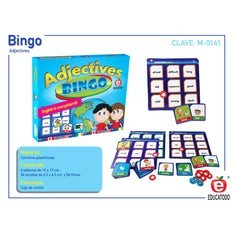 Adjectives Bingo