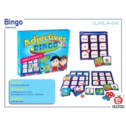Adjectives Bingo