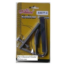 CAPODASTRO PARA GUITARRA CLASICA CROMADO ALICE