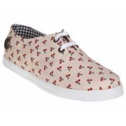 Tenis estampado Loly in the Sky beige
