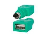ADAPTADOR CONVERTIDOR PARA MOUSE USB A PS/2 - HEMBRA A MA...
