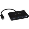 HUB CONCENTRADOR USB 3.0 DE 4 PUERTOS - USB-C A 4X USB A ...