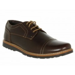 Zapato bostoniano JBE piel café
