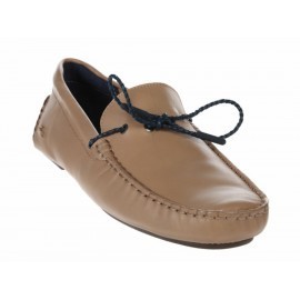 Zapato driver Lacoste piel café claro