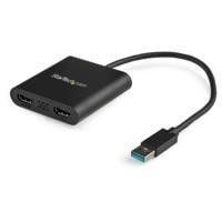 ADAPTADOR DE VIDEO EXTERNO USB 3.0 A 2 PUERTOS HDMI 4K PA...