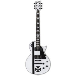 Guitarra Electrica ESP LTD James Hetfield Iron Cross SW - Snow White