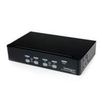 SWITCH KVM DE 4 PUERTOS CON USB - 1 USUARIO LOCAL - 1U  -...