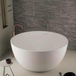 Zen Tina freestanding de hormigón