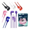 Audífonos manos libres alámbricos buytiti con sonido estéreo y entrada auxiliar 3.5mm, variedad de colores / by-aud-300