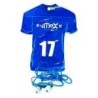 Audífonos alámbricos con empaque diseño de playera de futbol 3.5mm / l208