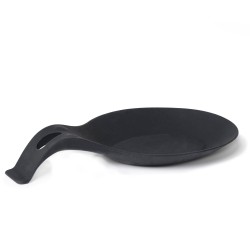 Accesorios De Cocina Descansa Cuchara Negro Via-practic
