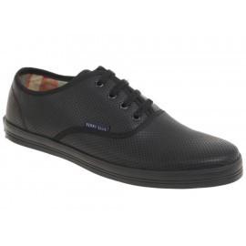 Perry Ellis Zapato con Agujeta Negro