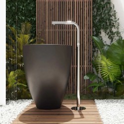 Zen Tina freestanding de hormigón