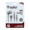 Audífonos manos libres alámbricos con sonido hifi, variedad de colores / taxico