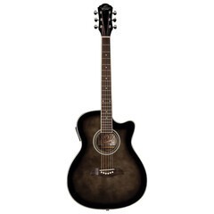GUITARRA OSCAR SCHMIDT ELECTRO ACUSTICA OACEF NEGRO TRANSPARENTE