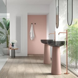 Zen Tina freestanding de hormigón