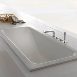 Zen Tina freestanding de hormigón