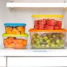 Accesorios De Cocina Set Contenedores Colores Cuadrados