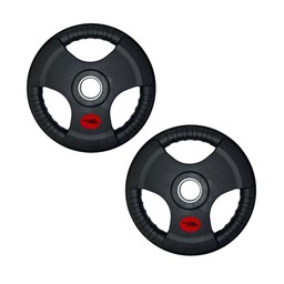 Par de discos de acero recubiertos 15 kg 2" Wod Pro,Par de discos de acero recubiertos 15 kg 2" Wod Pro