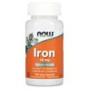 NOW Foods, Hierro, 18 mg, 120 cápsulas vegetales